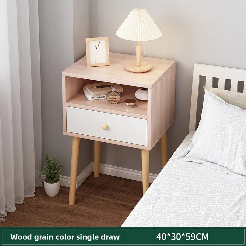 Household Goods Bedside Table Simple Small Apartment Modern Simple Bedroom Small Bedside Table Bedside Storage Cabinet